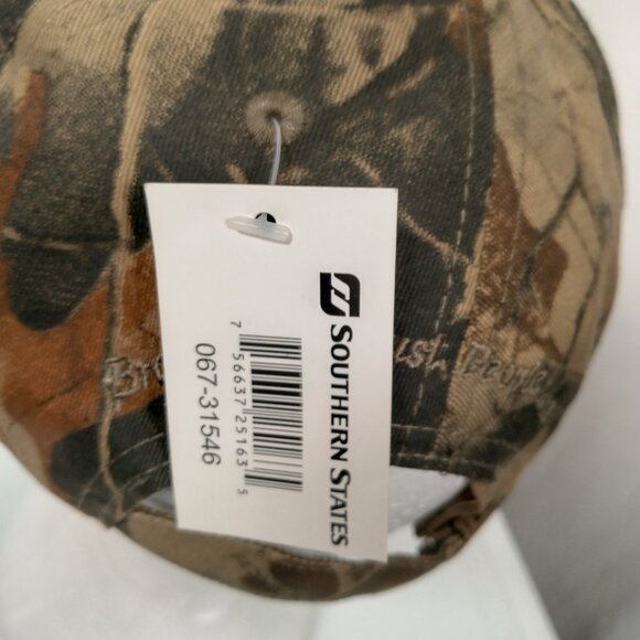 Southern States Deer Hunting Cap Hat Tree Leaf Camo Camouflage Canvas Farm Ag - Picture 14 of 14